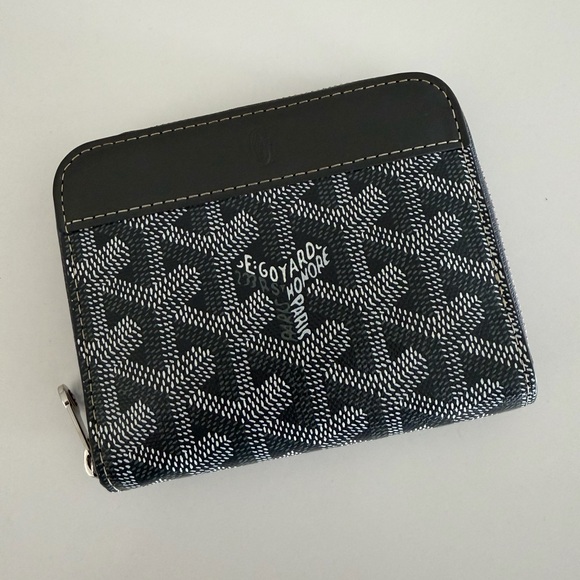 Goyard Matignon PM Gray Zip Wallet - Picture 2 of 12